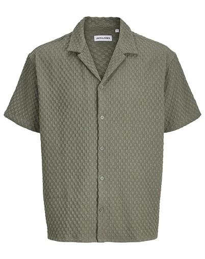 Jack & Jones - JJSean Resort Skjorte - Vetiver
